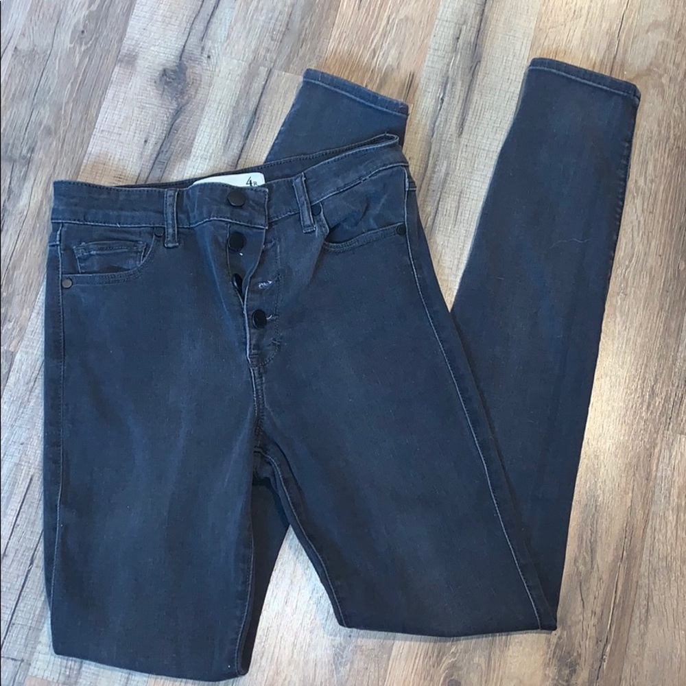 Abercrombie and Fitch Black Jeans